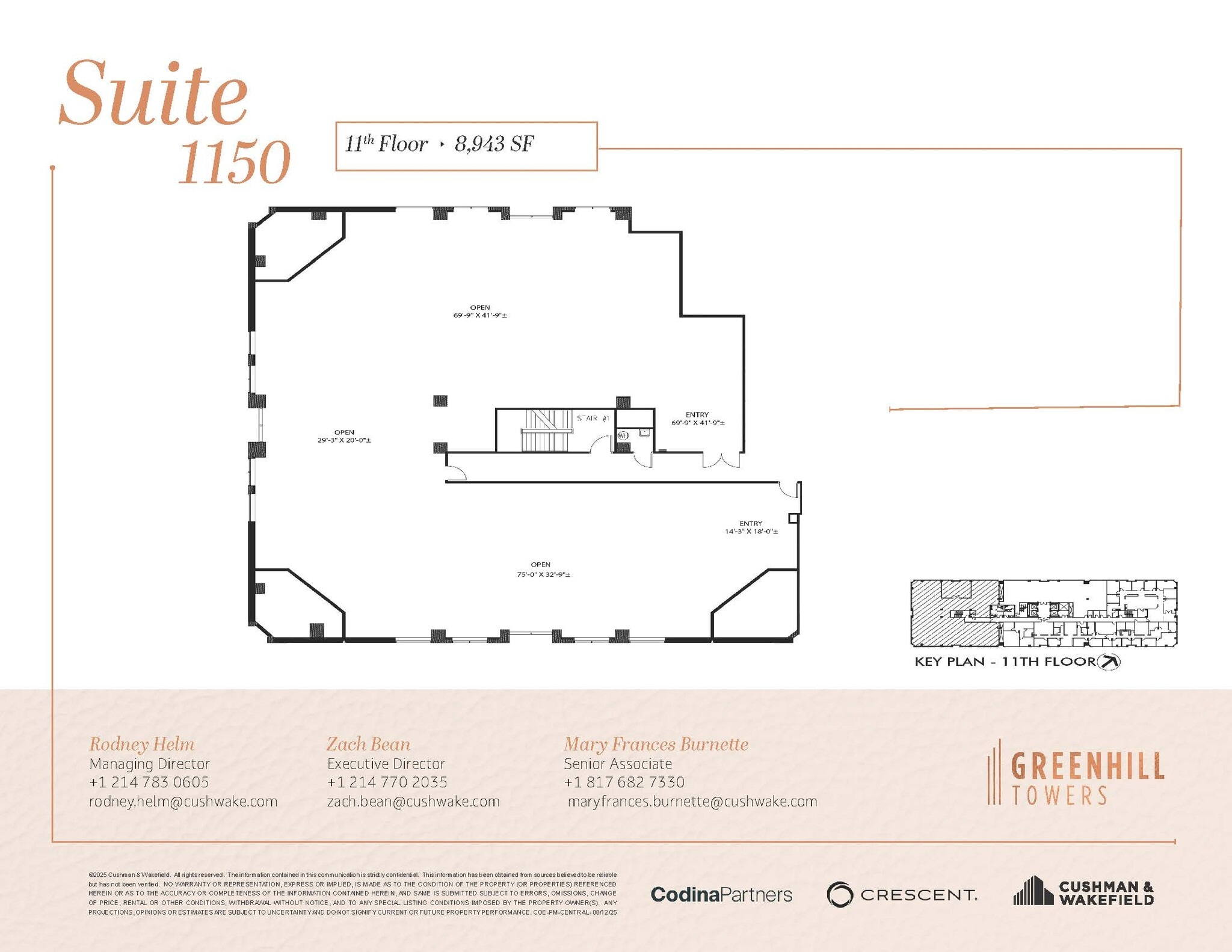 14131 Midway Rd, Addison, TX à louer Plan d’étage– Image 1 sur 10