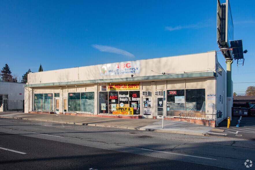 423-427 S Bascom Ave, San Jose, CA à louer - Photo de l’immeuble – Image 1 sur 25