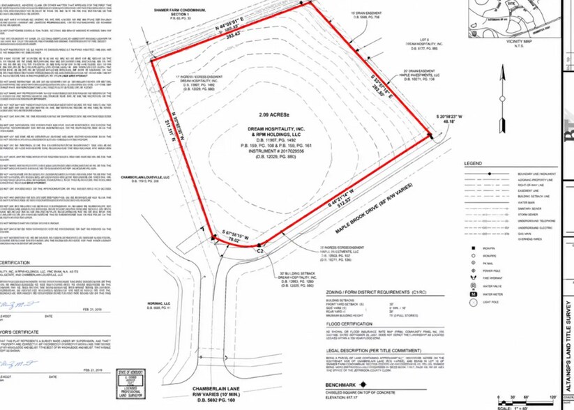 11350 Maple Brook Dr, Louisville, KY à vendre - Plan de site – Image 3 sur 5