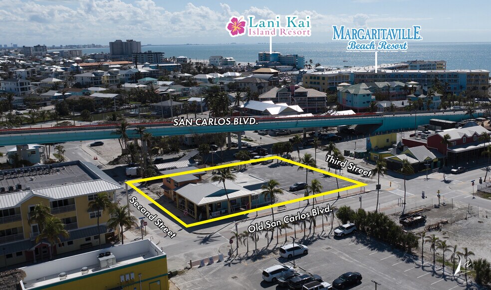 430-440 Old San Carlos Blvd, Fort Myers Beach, Fort Myers Beach, FL à vendre - Aérien – Image 2 sur 15
