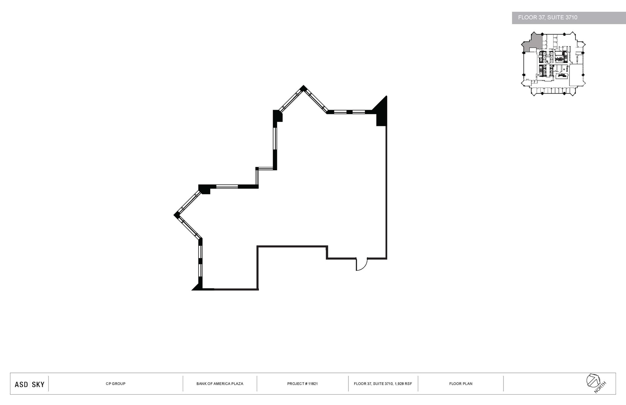 600 Peachtree St NE, Atlanta, GA à louer Plan d’étage– Image 1 sur 1