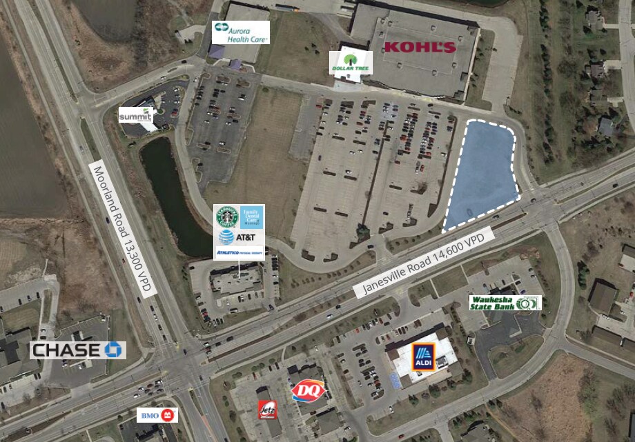 +/- 1.08 Acres On Janesville Rd, Muskego, WI à vendre Photo de l’immeuble– Image 1 sur 2