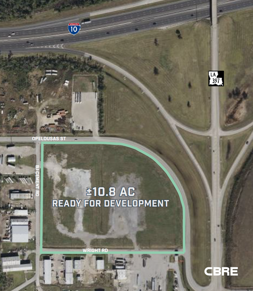 Lake Charles Industrial Land portefeuille de 4 biens à vendre sur LoopNet.fr - Photo de l’immeuble – Image 2 sur 3