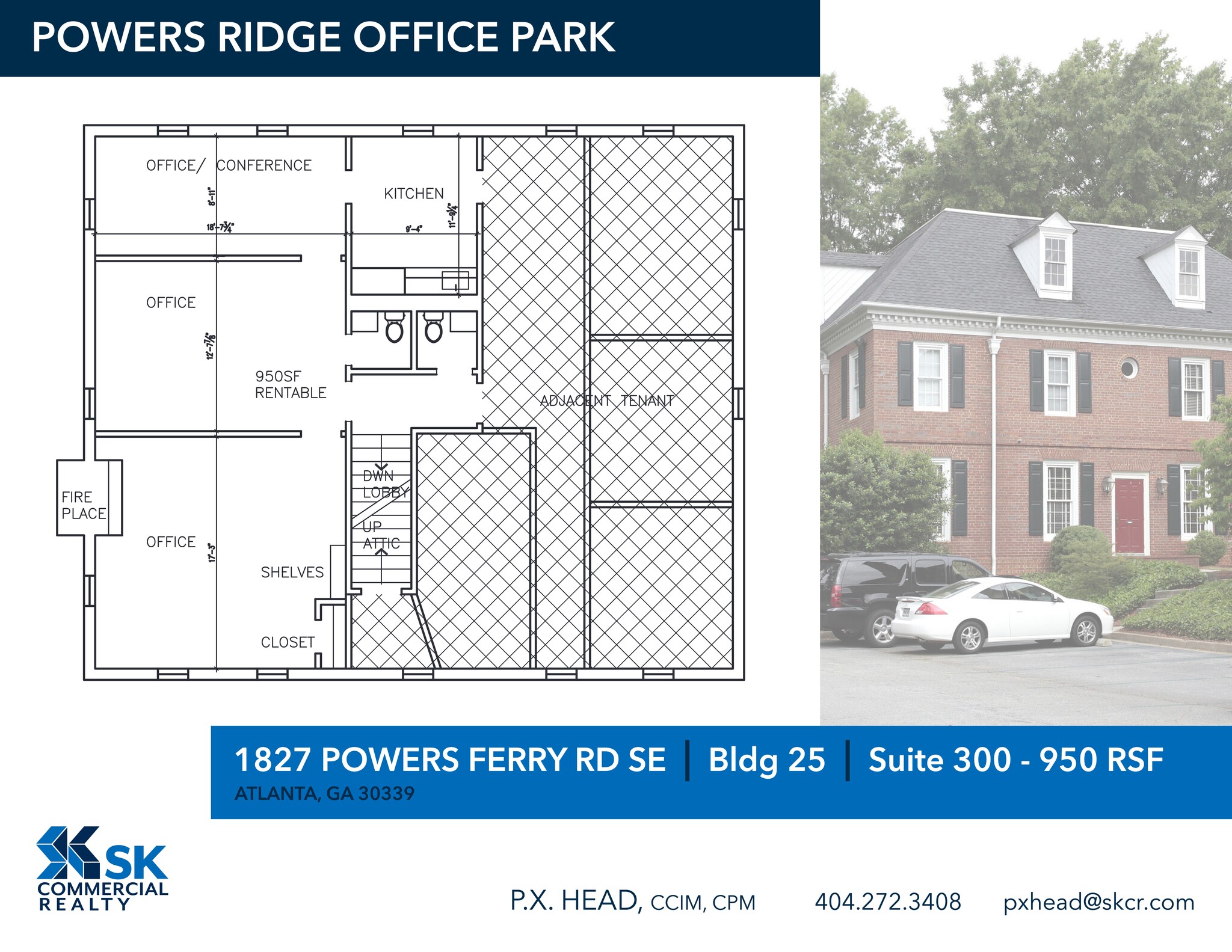 1827 Powers Ferry Rd SE, Atlanta, GA à louer Plan de site– Image 1 sur 1