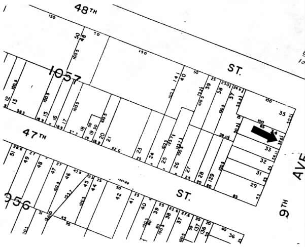 693 Ninth Ave, New York, NY à louer - Plan cadastral – Image 3 sur 4