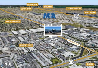 Plus de détails pour 7250 NW 41st St, Miami, FL - Industriel/Logistique à louer