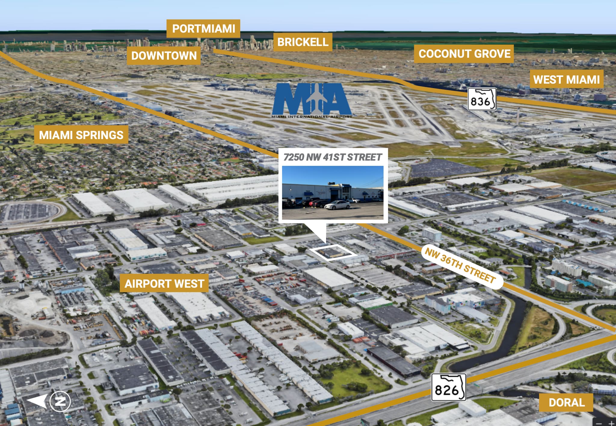 7250 NW 41st St, Miami, FL à louer Aérien– Image 1 sur 5