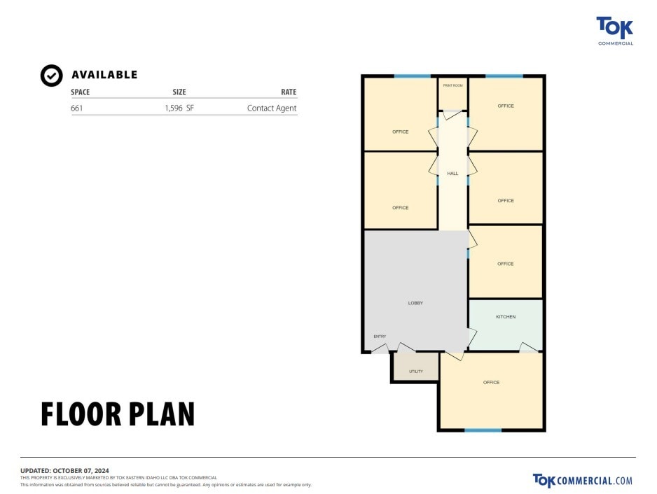 655-665 S Woodruff Ave, Idaho Falls, ID à louer Plan d’étage– Image 1 sur 1