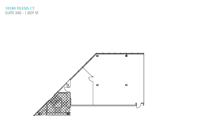 10188 Telesis Ct, San Diego, CA à louer Plan d’étage– Image 1 sur 1