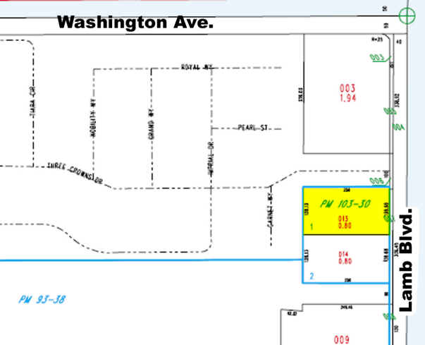 850 N Lamb Blvd, Las Vegas, NV à vendre - Plan cadastral – Image 2 sur 6