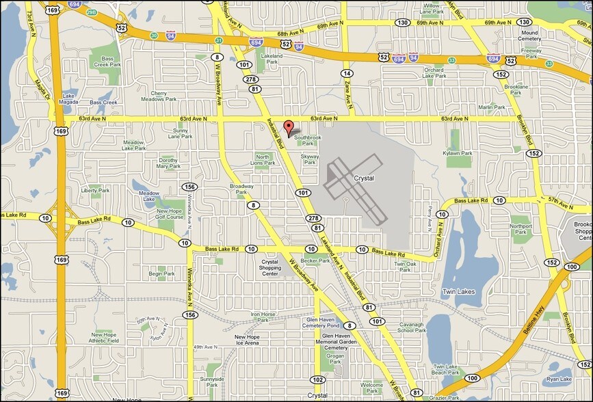 6224 Lakeland Ave, Brooklyn Park, MN à louer - Aérien – Image 3 sur 3