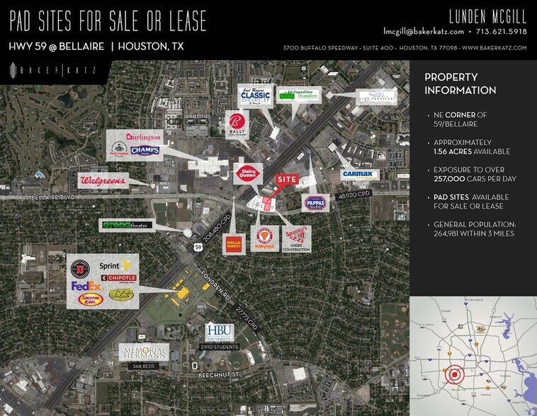 7200 Bellaire Blvd, Houston, TX à vendre - Photo de l’immeuble – Image 3 sur 8
