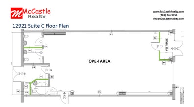 12921 Fm-1960, Houston, TX à louer Plan d’étage– Image 1 sur 1