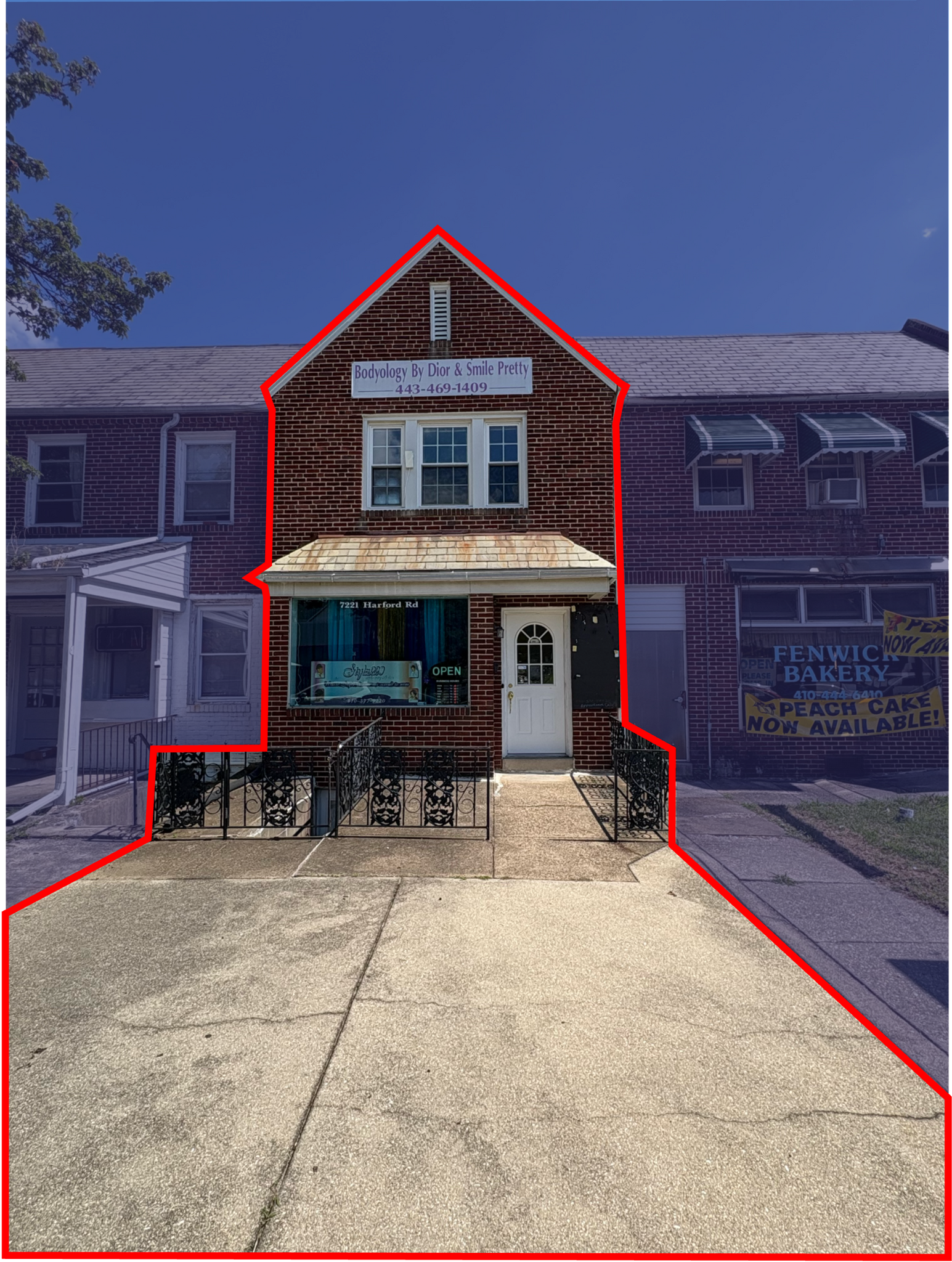 7221 Harford Rd, Baltimore, MD à vendre Photo principale– Image 1 sur 4