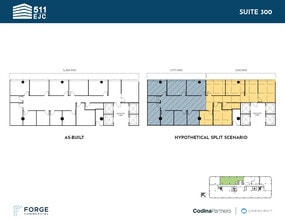 511 E John Carpenter Fwy, Irving, TX à louer Plan d’étage– Image 1 sur 2