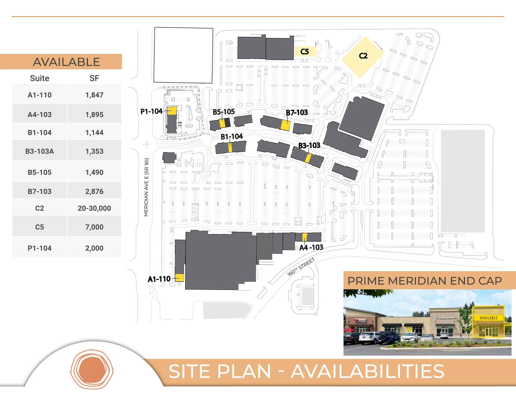 10228-10515 156th St E, Puyallup, WA à louer Plan de site– Image 1 sur 1