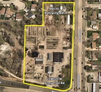Plus de détails pour 21W020 Army Trail Rd, Addison, IL - Terrain à vendre