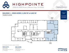 25950 Acero, Mission Viejo, CA à louer Plan d’étage– Image 1 sur 5