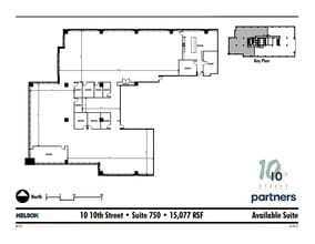 10 10th St, Atlanta, GA à louer Plan d’étage– Image 2 sur 2
