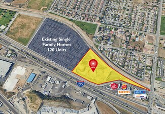 Plus de détails pour 9.21 acres at Palm Avenue & I-215 on Little League Drive, San Bernardino, CA - Terrain à vendre