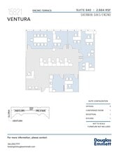 15821 Ventura Blvd, Encino, CA à louer Plan d’étage– Image 1 sur 1