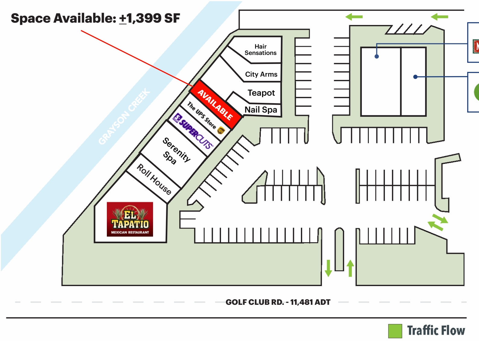 30-60 Golf Club Rd, Pleasant Hill, CA à louer Plan de site– Image 1 sur 1