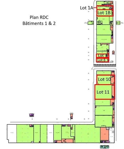 24t Rue Jean Cocteau, Corbeil-Essonnes à louer - Plan de site – Image 2 sur 4