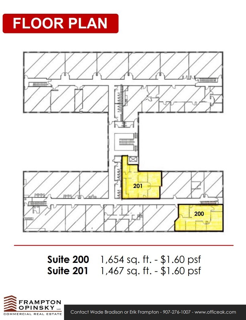 2221 E Northern Lights Blvd, Anchorage, AK à louer Plan d’étage– Image 1 sur 1