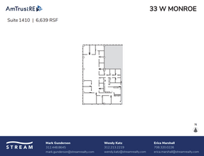 33 W Monroe St, Chicago, IL à louer Plan d’étage– Image 1 sur 1