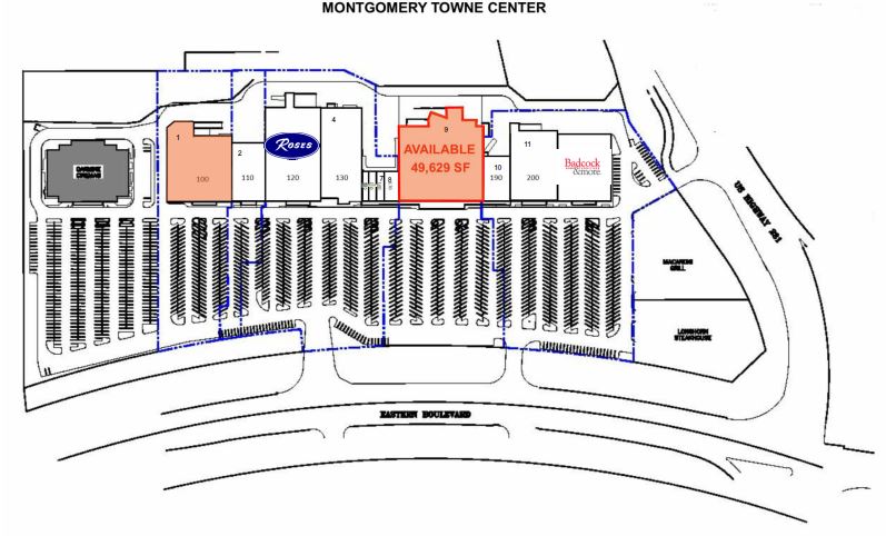 4035 Eastern Blvd, Montgomery, AL à louer Plan d’étage– Image 1 sur 1