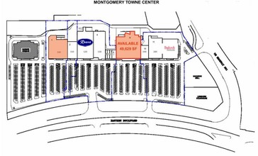 4035 Eastern Blvd, Montgomery, AL à louer Plan d’étage– Image 1 sur 1