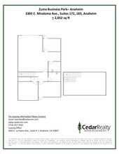 3305 E Miraloma Ave, Anaheim, CA à louer Plan de site– Image 1 sur 1