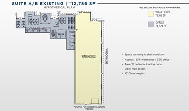 10110 Sorrento Valley Rd, San Diego, CA à louer Plan d’étage– Image 2 sur 3