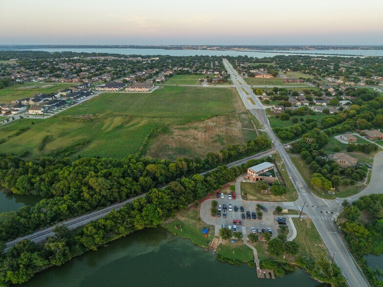 6921 Miller Rd, Rowlett, TX à vendre - Aérien – Image 2 sur 4