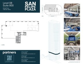5847 San Felipe St, Houston, TX à louer Plan de site– Image 1 sur 2