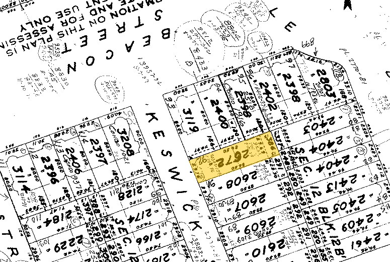 6 Keswick St, Boston, MA à vendre - Plan cadastral – Image 2 sur 3