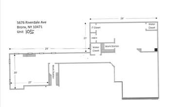 5676-5678 Riverdale Ave, Bronx, NY à louer Plan d’étage– Image 1 sur 1
