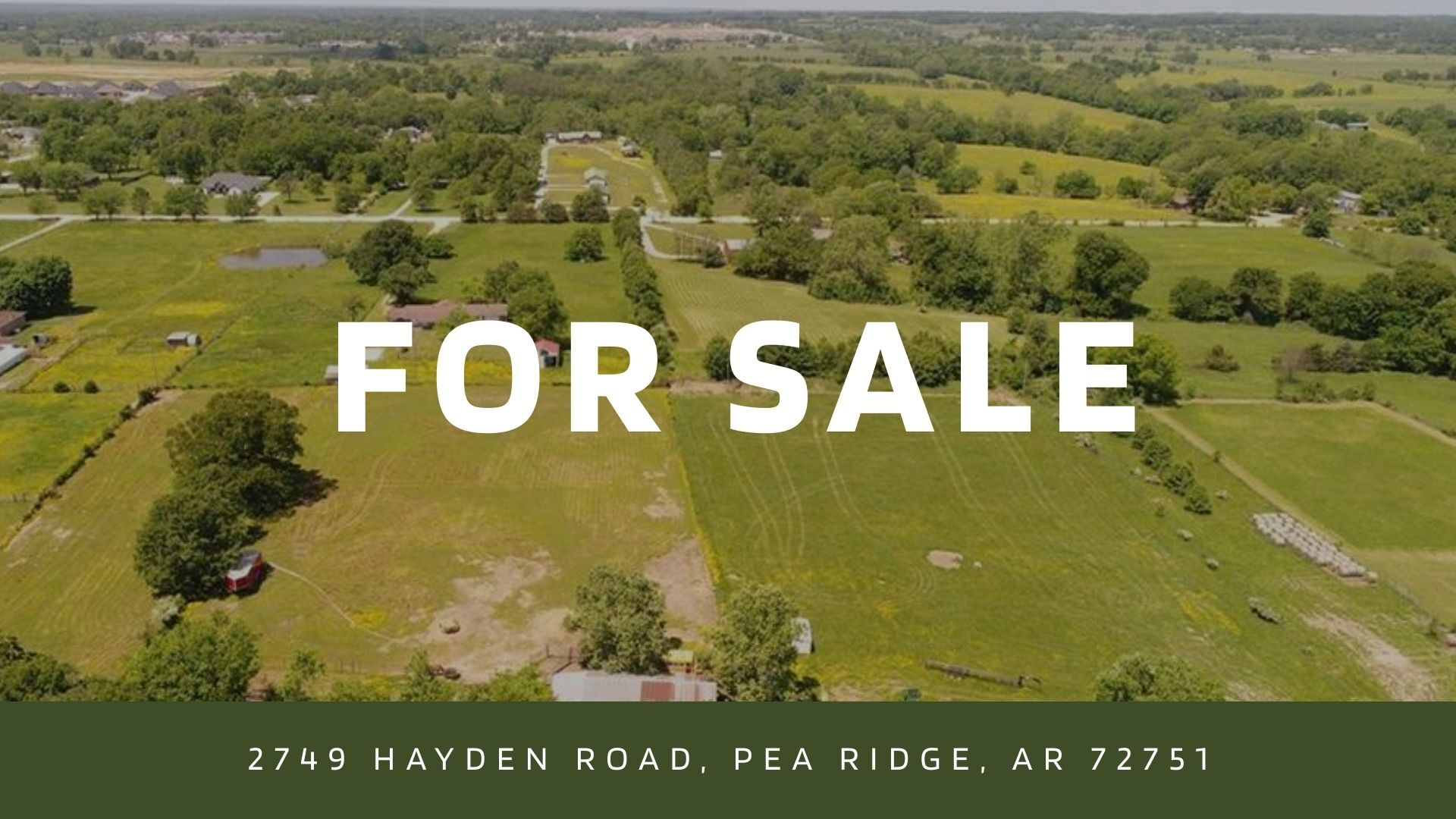 2749 Hayden Rd, Pea Ridge, AR à vendre Photo principale– Image 1 sur 9