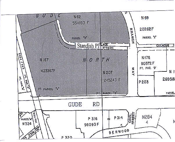 7610-7616 Standish Pl, Rockville, MD à louer - Plan cadastral – Image 3 sur 8