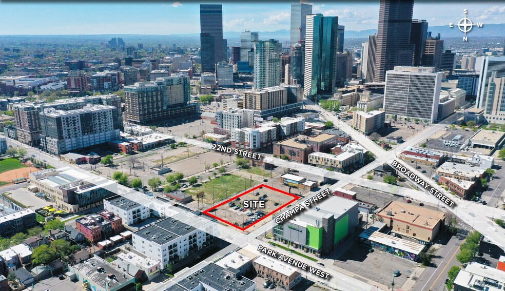 838 W Park Ave, Denver, CO à vendre - Aérien – Image 2 sur 2
