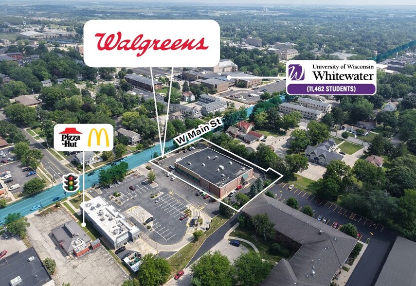 1041 W Main St, Whitewater, WI à vendre - Photo de l’immeuble – Image 2 sur 4
