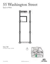 55 Washington St, Brooklyn, NY à louer Plan d’étage– Image 2 sur 6