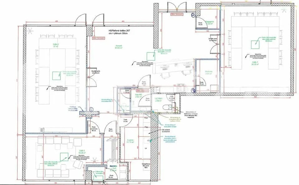 Bureau dans La Rochelle à louer Plan d’étage– Image 1 sur 2