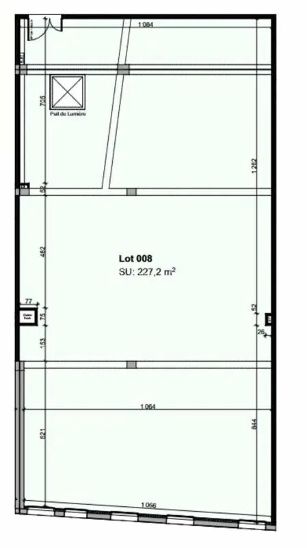 Bureau dans Narbonne à vendre Plan d’étage– Image 1 sur 11