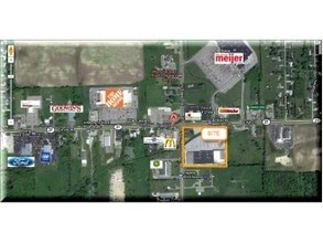 2500 E M 21, Corunna, MI - Vue aérienne vue de carte