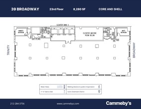 39 Broadway, New York, NY à louer Plan d’étage– Image 1 sur 1