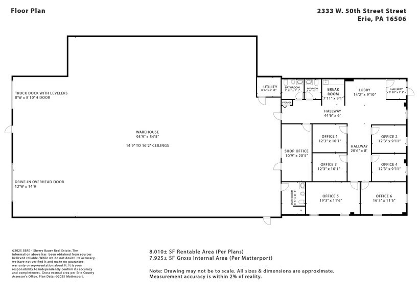 2333-2335 W 50th St, Erie, PA à louer - Plan d’étage – Image 3 sur 16