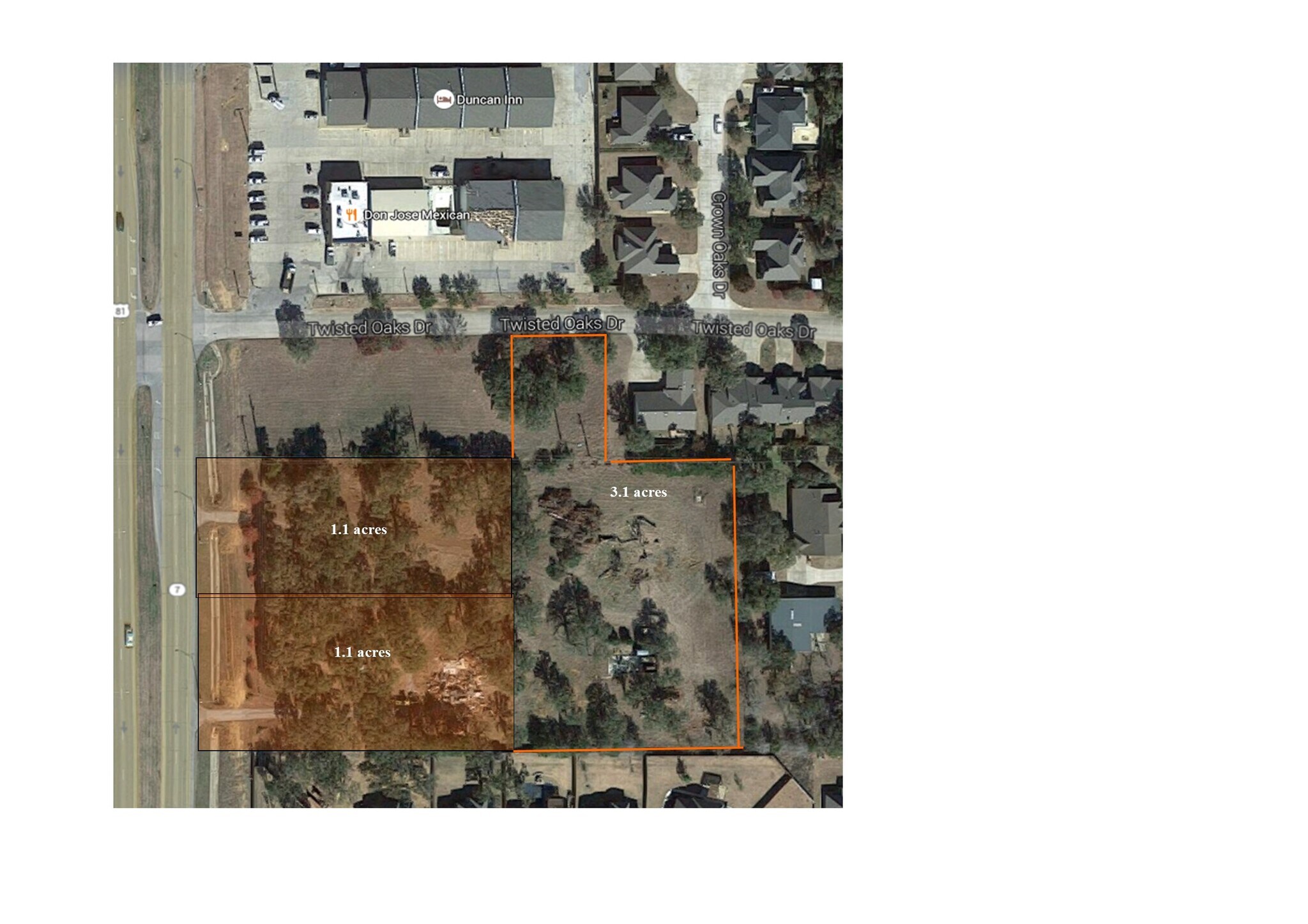 3300 N Highway 81, Duncan, OK à vendre Aérien– Image 1 sur 2
