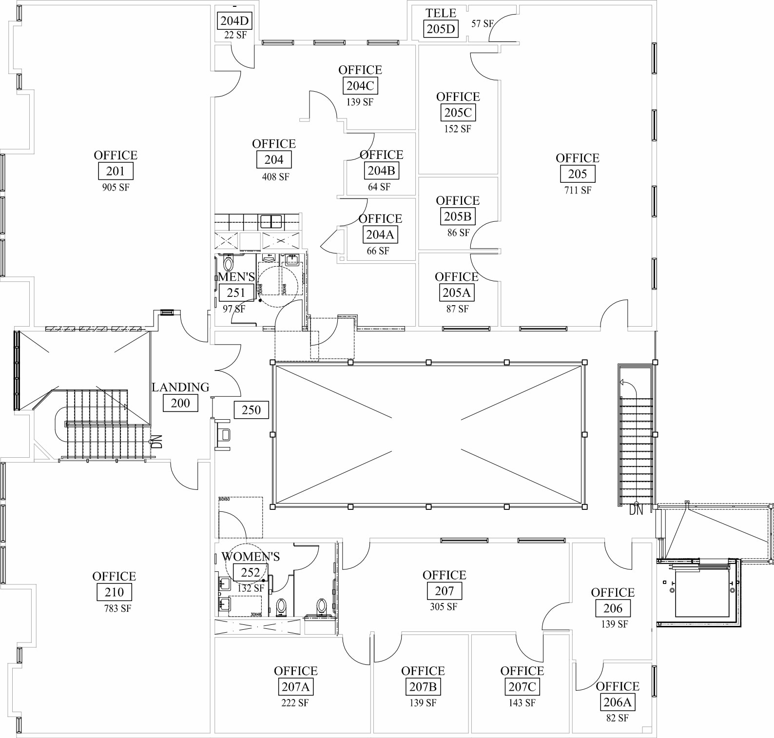 9324 Reseda Blvd, Northridge, CA à louer Plan d’étage– Image 1 sur 1