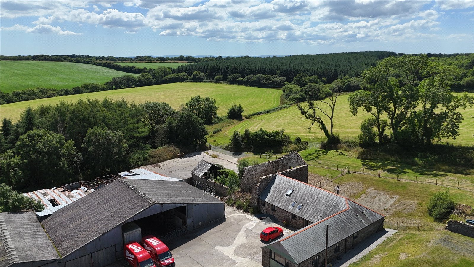 3 Lower Upcott Cottages, Holsworthy à vendre Aérien– Image 1 sur 7